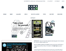 Tablet Screenshot of hawklok.co.uk